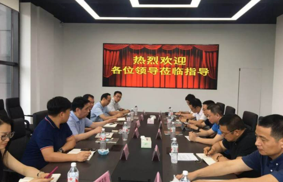 溫州市委一行調研3044am永利系統·寧波基地